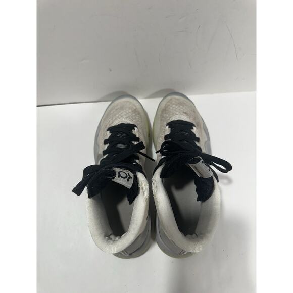 Nike KD 12 TB Wolf Wh/Bl Glow In Dark CN9518-100 Shoes Mens Kevin Durant Sz‎ 6.5 - Picture 9 of 12